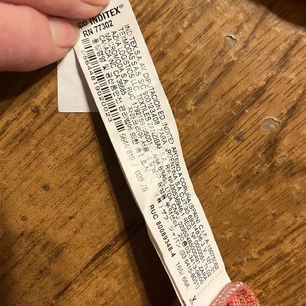 Orange Geometric Patterned Pants - image 4